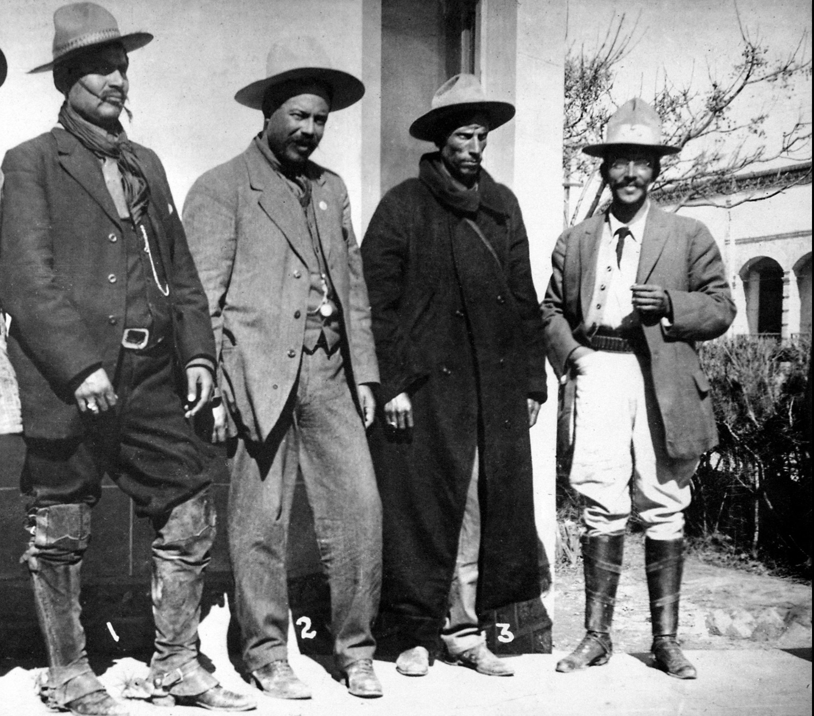 Villa with his staff 